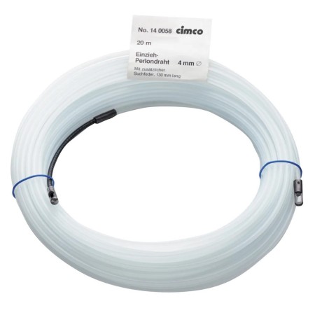 Cimco Einzieh-Kunststoffbänder 20 m, ca. 130 mm lang, Zugfestigkeit 900 N, Material-Ø 4 mm 140058
