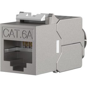 EFB E-200100 RJ45 Keystone Slimline, Cat.6A, Zinkdruckguss, 10GE