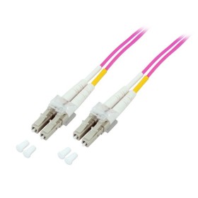EFB O0319.3 Duplex patch καλώδιο LC-LC OM4 3m LSZH 2mm ερικαβιολετ