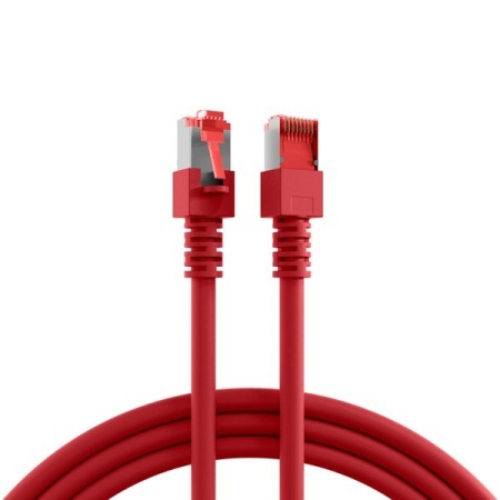 EFB K5512.1 RJ45 Patch καλώδιο Cat.6 S/FTP LSZH κόκκινο 1m