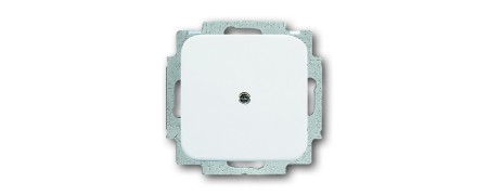 Blind central disc, with support ring