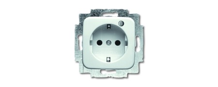 SCHUKO® socket insert, with overvoltage protection