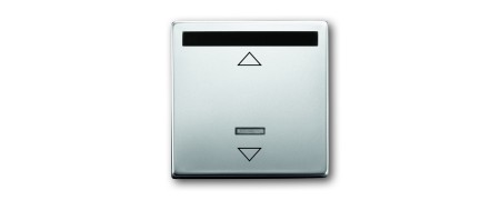 IR operating element, illuminated with imprint