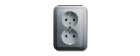 SCHUKO® double socket