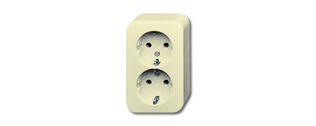 SCHUKO® double socket