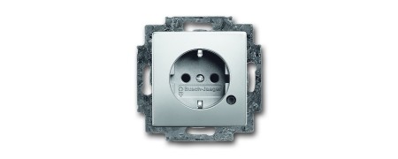 SCHUKO® socket insert, with LED control light