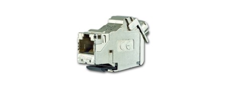 Universal module, RJ45, Cat. 6A iso, shielded, 1 socket, 8 (8) pole