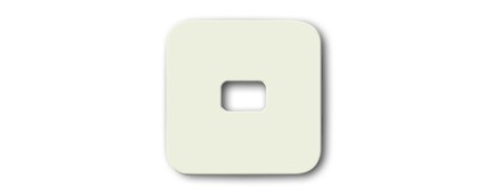 Rocker open for symbol, switch, cross, button