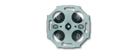 Timer insert, 2-pin, opener for staircases, outdoor lights, fans, etc.