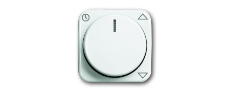 Central disc, with rotary knob