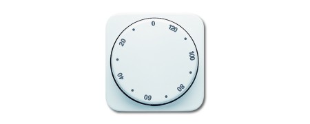 Central disc, with rotary knob, with imprint