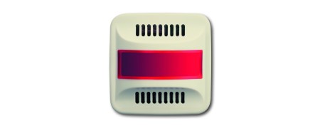 Central disc, with red and neutral calotte