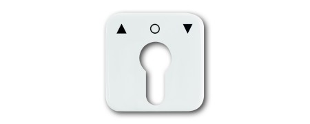 Zentralscheibe, mit Aufdruck