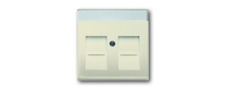 Zentralscheibe, mit Beschriftungsfeld